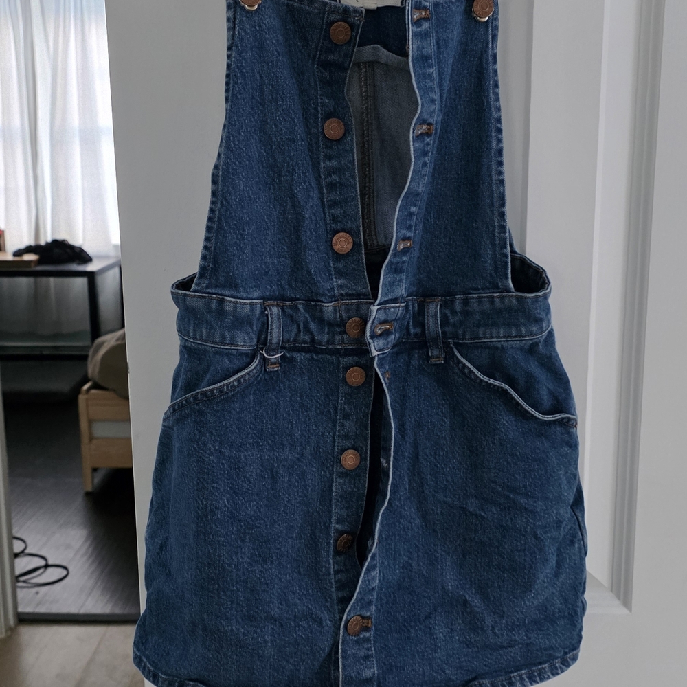 Madewell Blue Denim Romper
